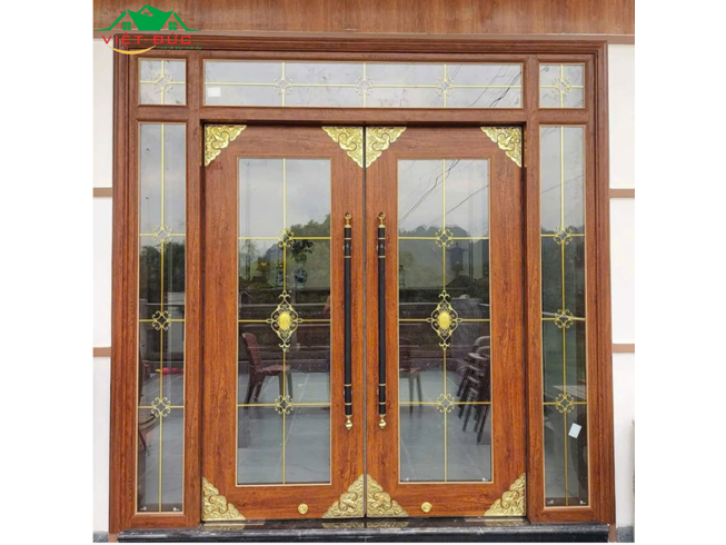 CỬA NHÔM THỦY LỰC TRANG TRÍ NAN ĐỒNG